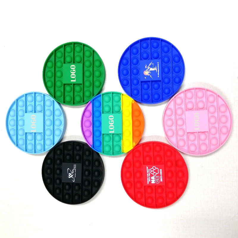 Silicone Popper Fidget Toy Stress Reliever for Kids and Adults 1
