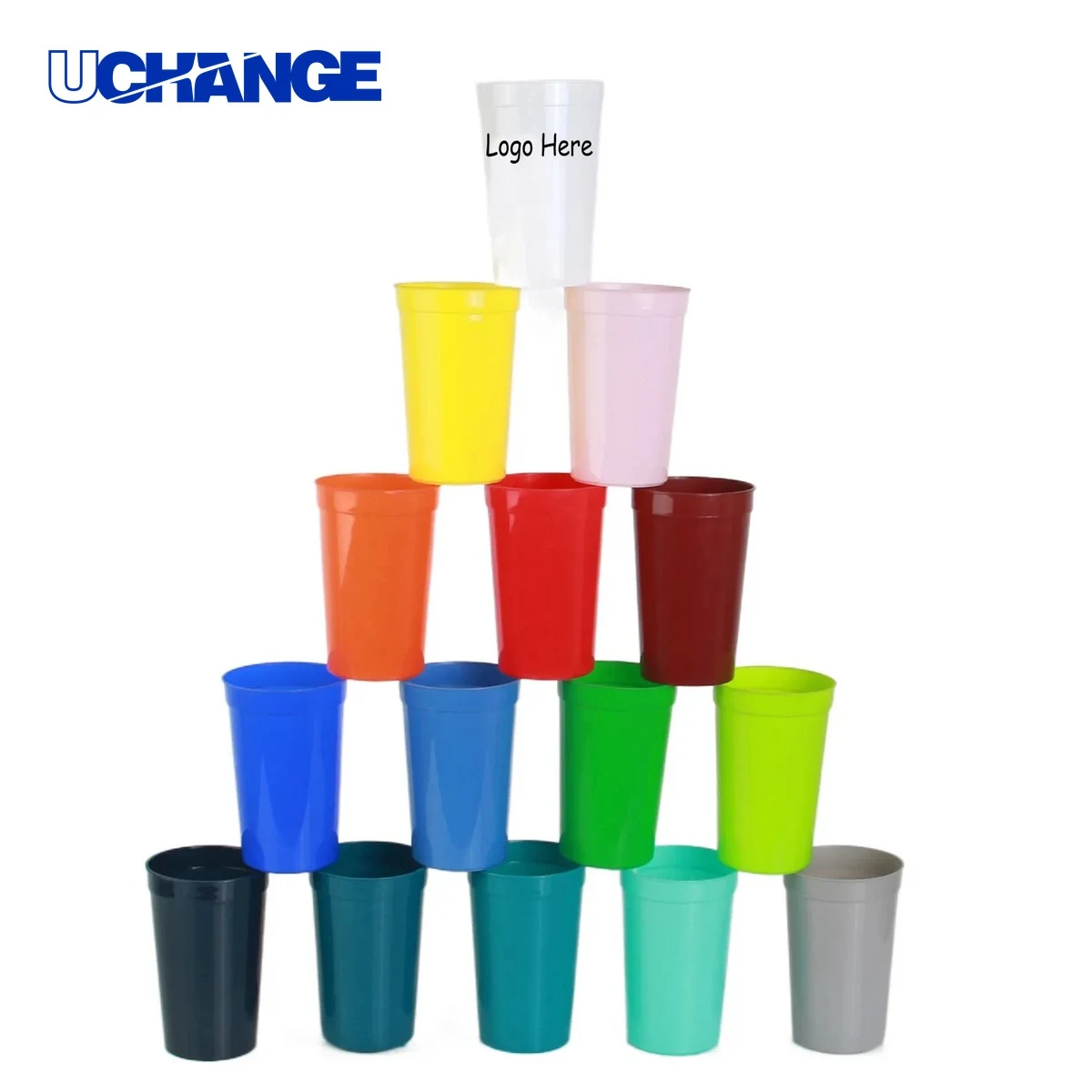 16oz Stadium Plastic Drinking Cup Tumbler 1