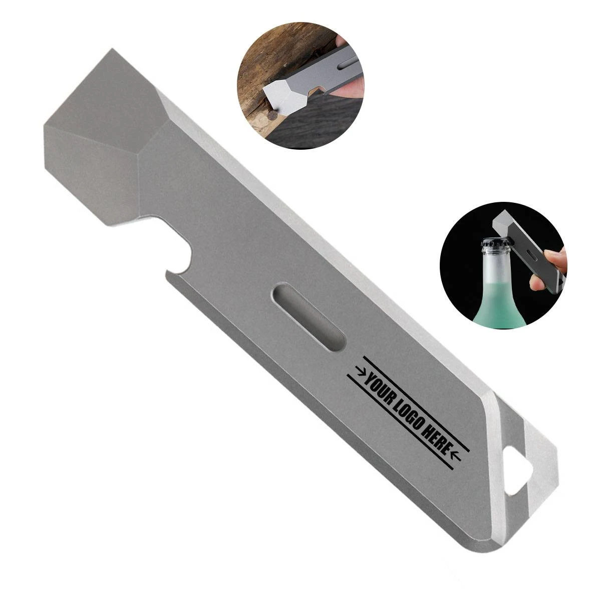 Cnc Pry Bars Multi Tool Crowbar Edc Gear Bottle Opener, Tc4 1
