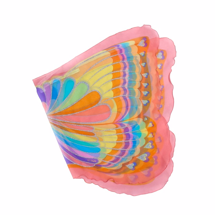 Pink Rainbow Wings