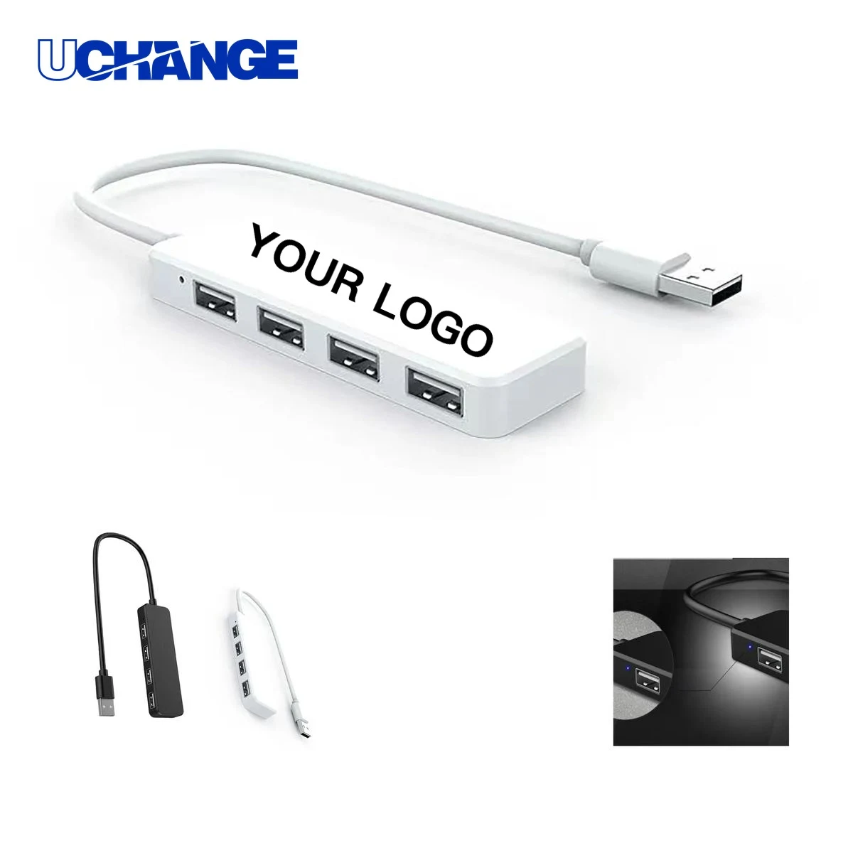 Lightweight USB Dock Hub for Office and Travel 1