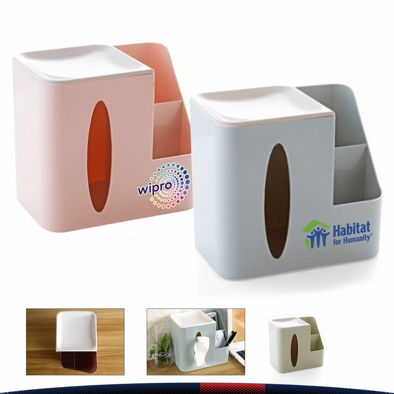 Multi-Functional Tissue Box