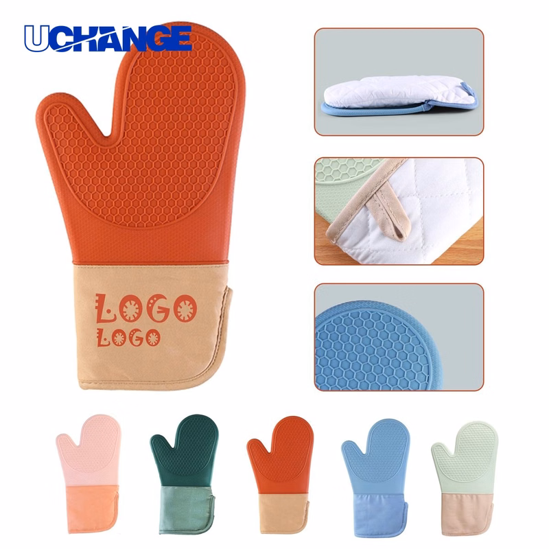 Silicone Oven Mitts Kitchen Protection