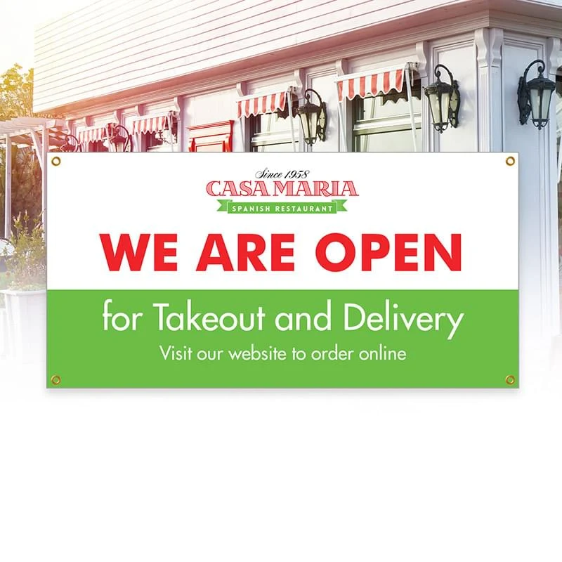 24"h x 48"w Custom Vinyl Banner 1