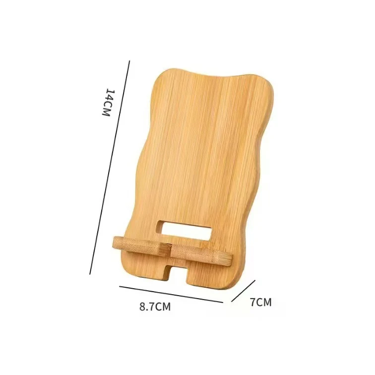 Detachable Bamboo Phone and Tablet Stand 1
