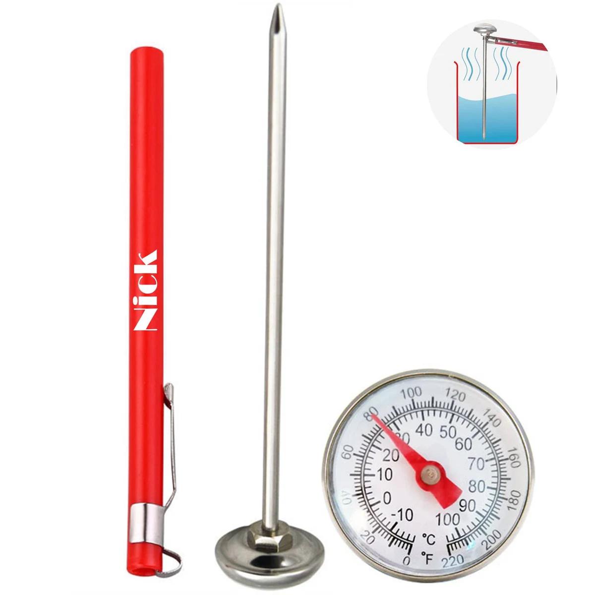 Metal Food Thermometer Probe 1