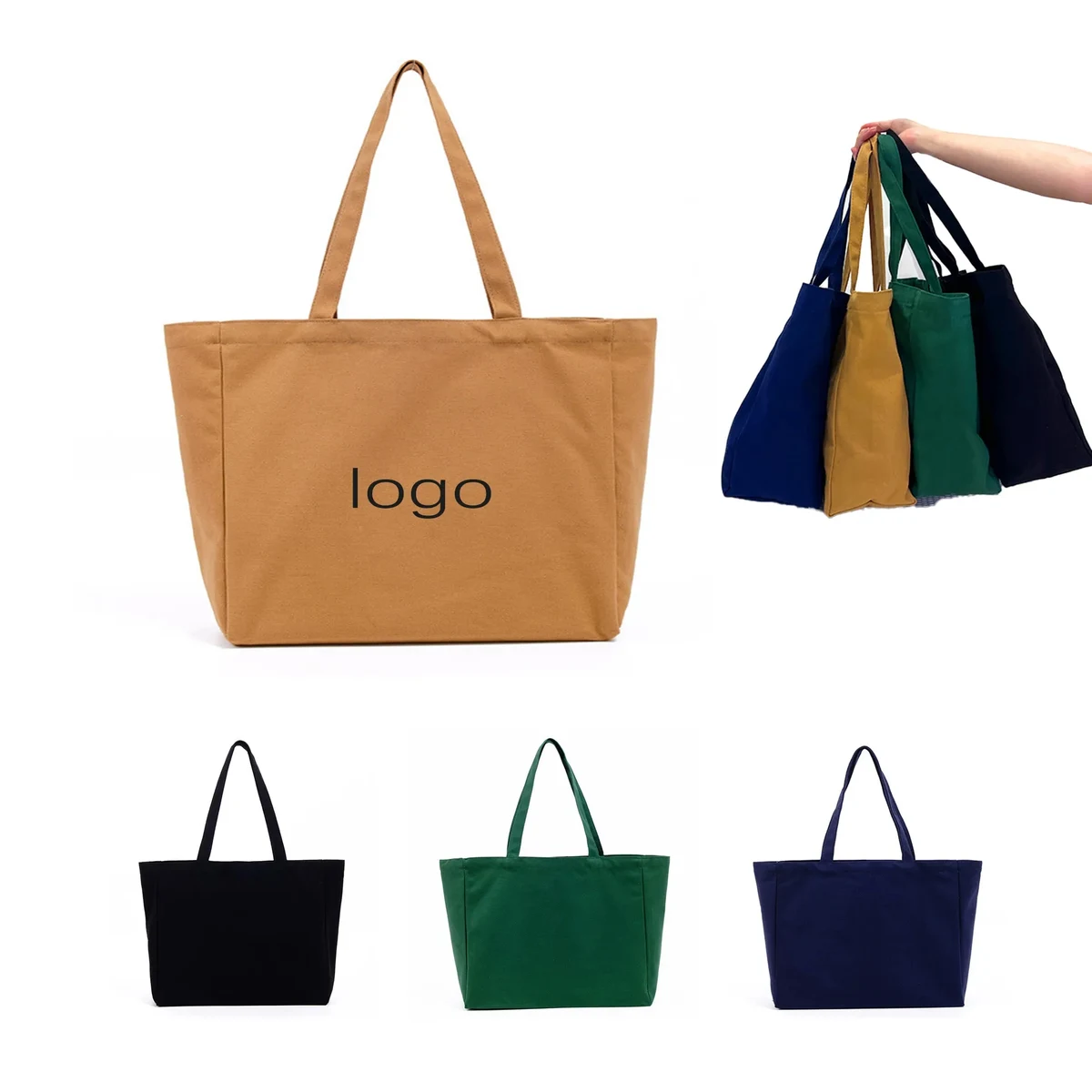 Fashion Customized Shopping Tote Bag, custom tote bag with logo imprint 1
