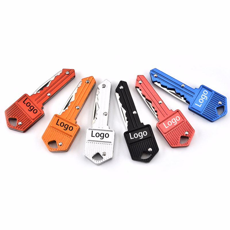 Key Shape Folding Pocket Knife