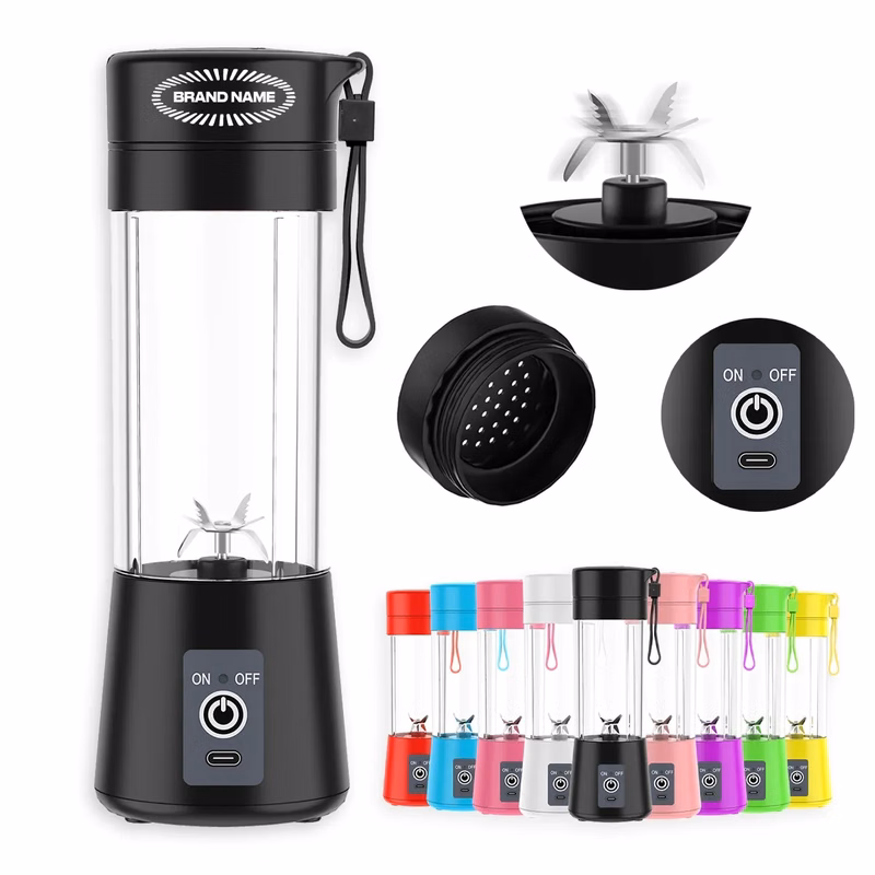 13 Oz. Portable Juice Blender Rechargeable Shakes Smoothies