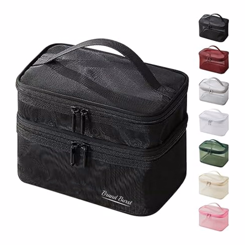 Mesh Travel Makeup Bag