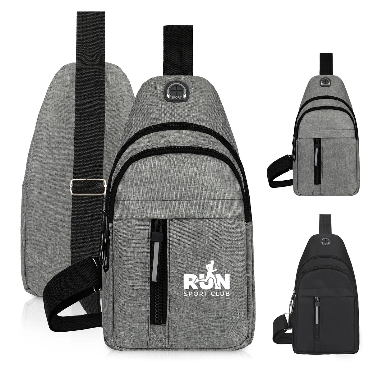 Budget Crossbody Sling Backpack (Ocean) 1