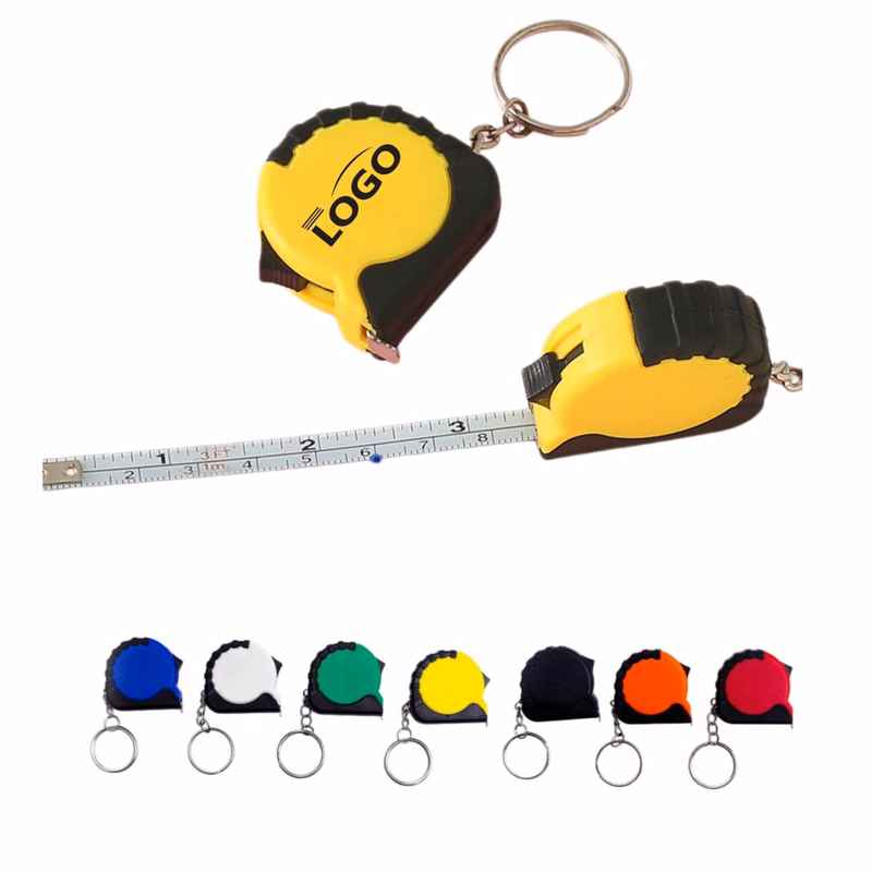 MOQ20pcs Mini Tape Measure Keychain