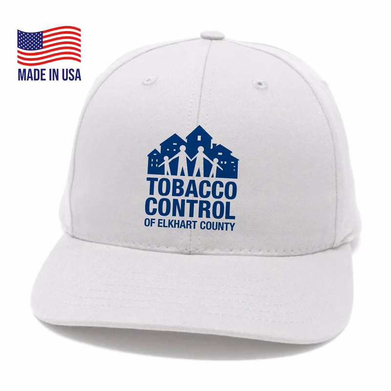 True American Made 6-Panel Poly-Cotton Flex Twill Cap