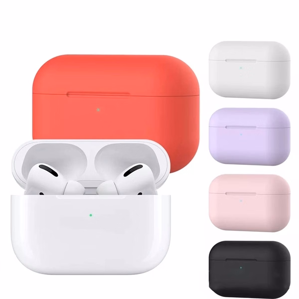 Custom Silicone Earbud Charging Case with Clip — Portable Tech Accessory Brand Billboard