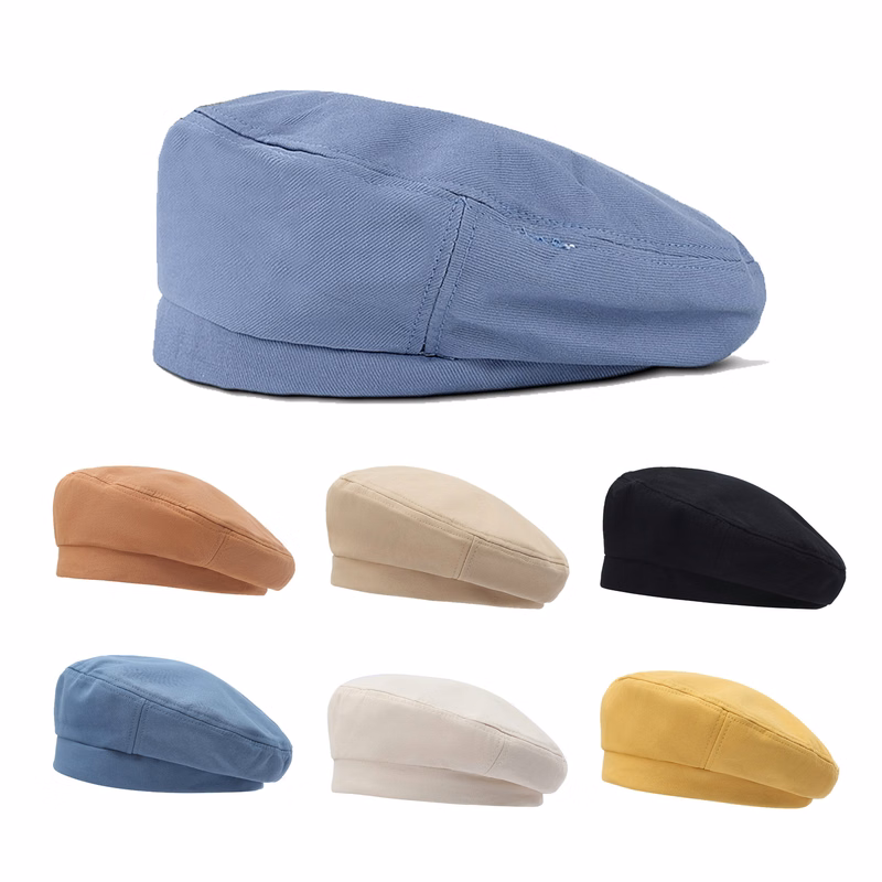 Women Solid Color Beret