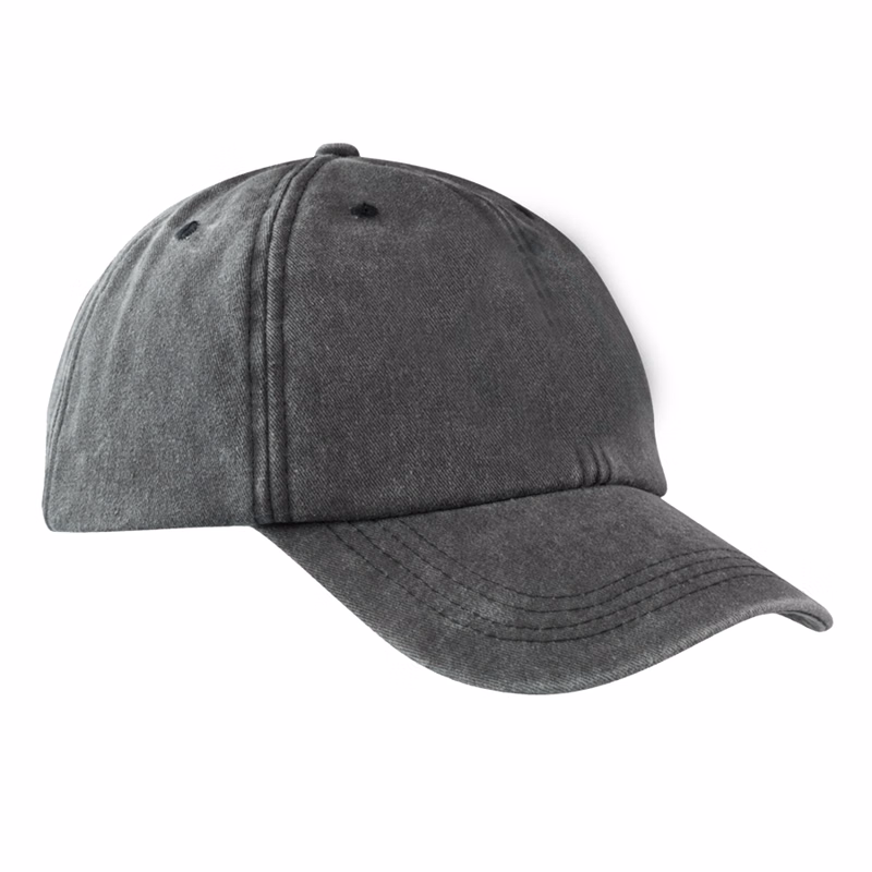 Lynx Washed Cotton 6 Panel Baseball Cap