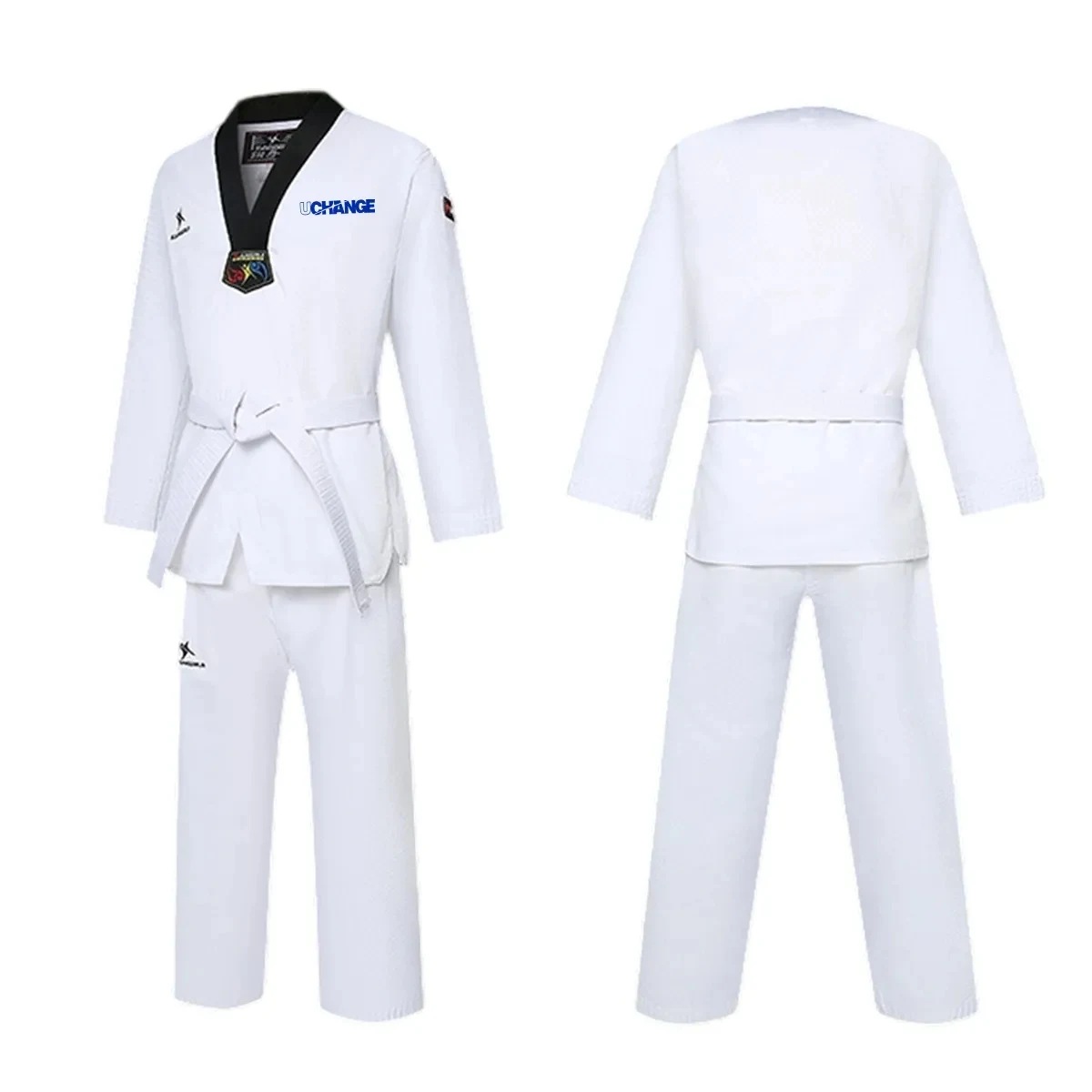 Unisex Taekwondo Uniform Set With Belt 1