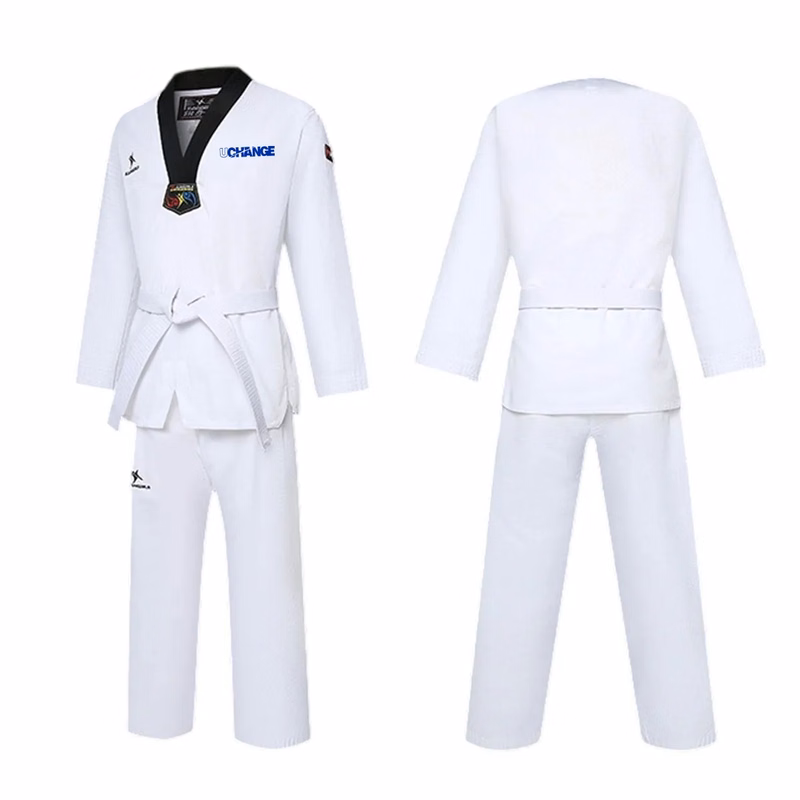 Unisex Taekwondo Uniform Set With Belt