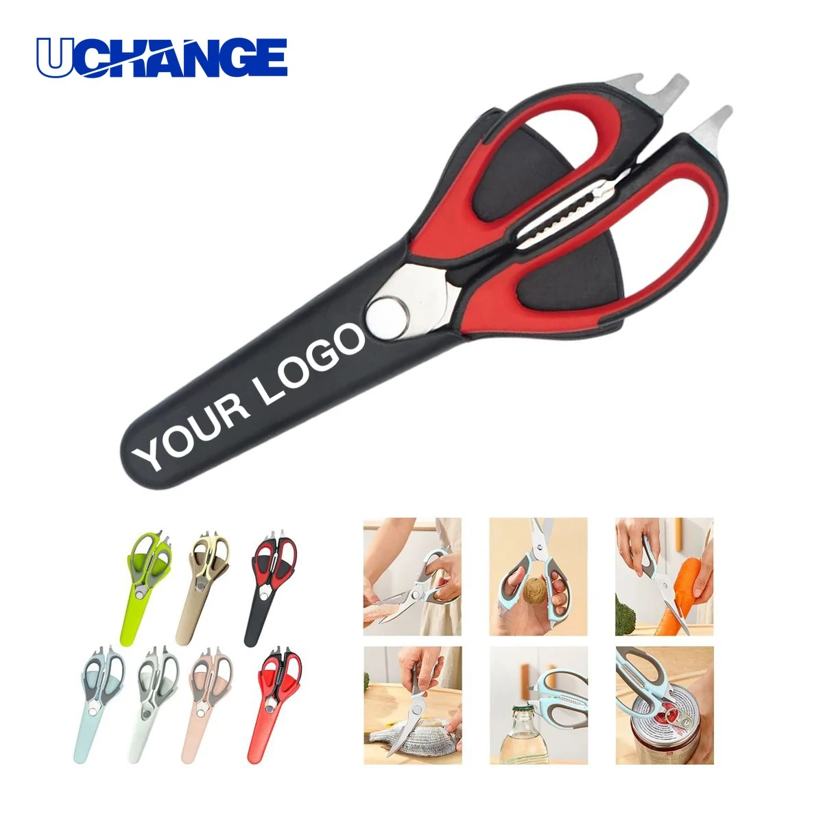 Stainless Steel Food Prep Shears Tool 1