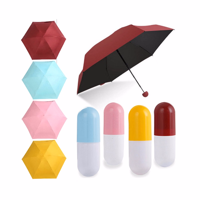 Mini Umbrella with Capsule Case