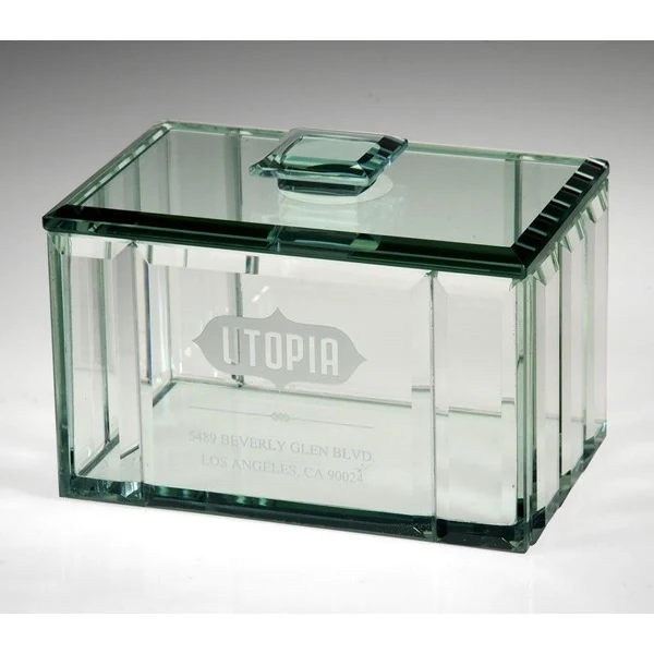 Jade Glass Straight Jewelry Box 1