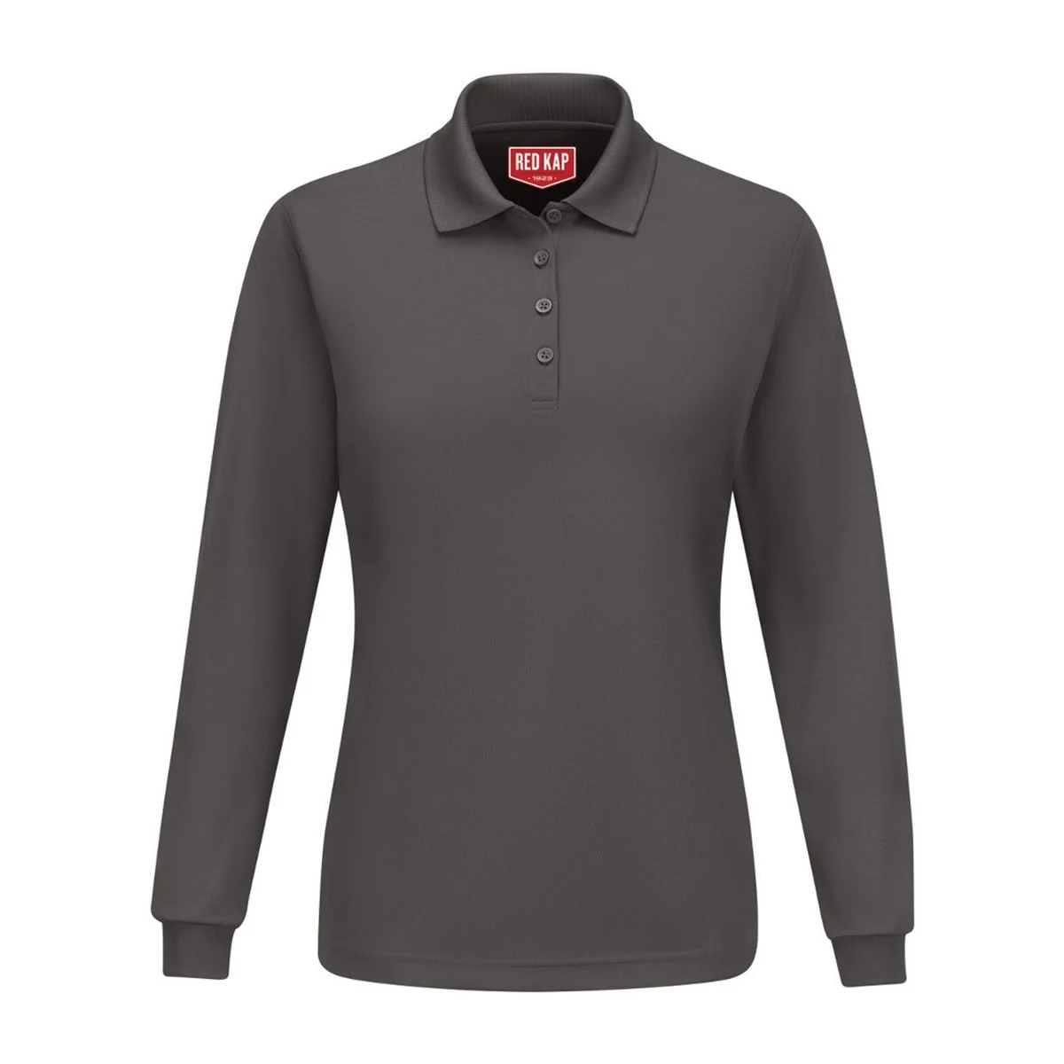 Women's Long Sleeve Performance Knit Polo - SK7L 1