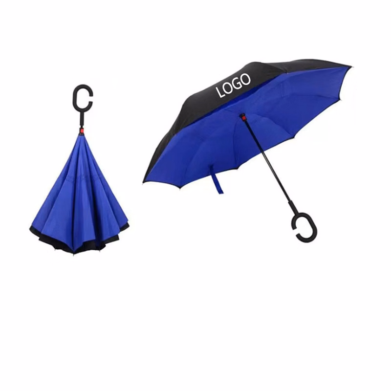 C Handle Reverse Umbrella MOQ 50