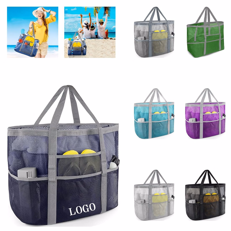 Mesh Beach Large Tote Bag