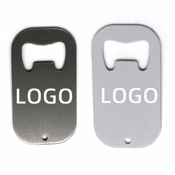 Stainless Steel Dog Tag W/ Bottle Opener