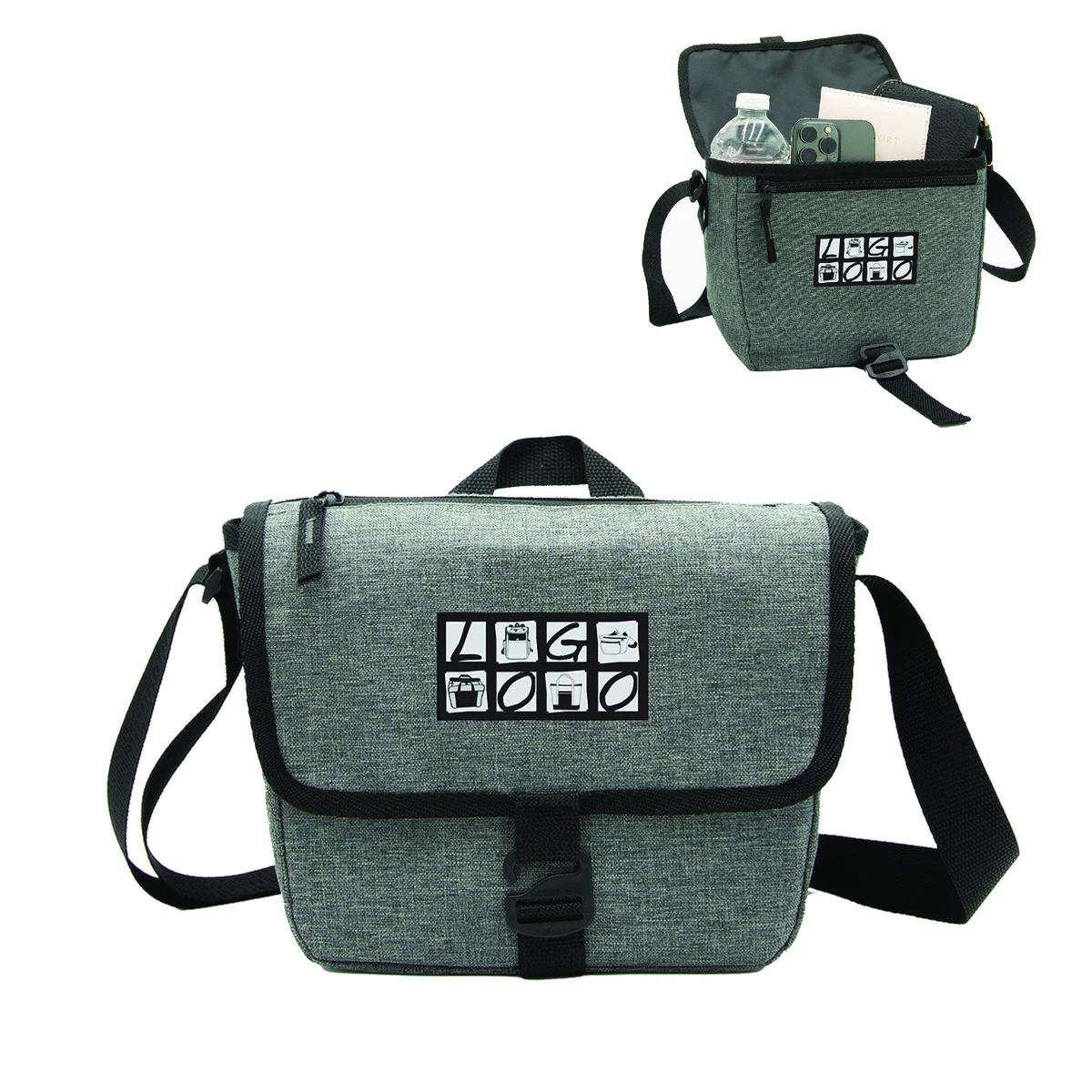 Mini Messenger Crossbody Bag 1