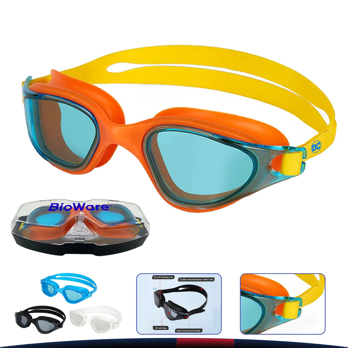 Lacid Adult Swimming Goggles 1