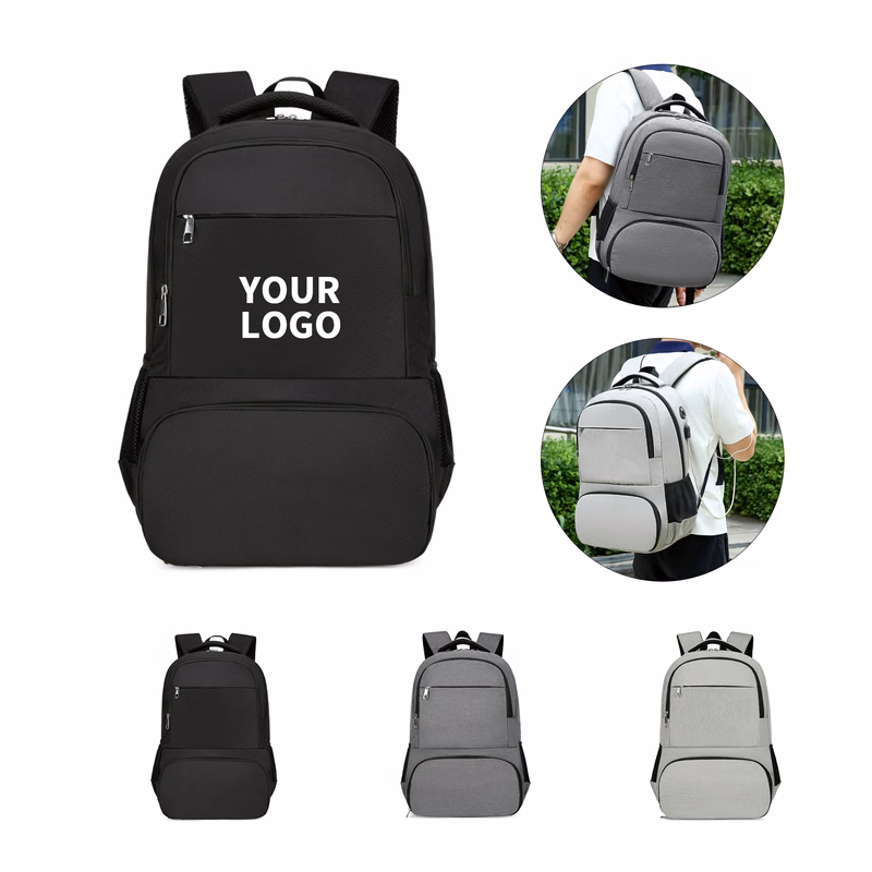 Insulated Lunch Laptop Backpack With Charging Port