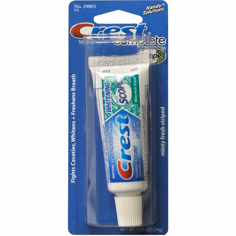 Crest Complete Whitening Toothpaste - 0.85 oz Scope