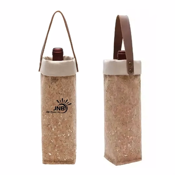 Waterproof Leather Wine Packaging Gift Bag