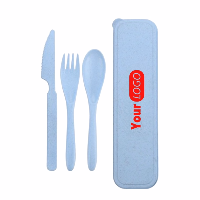 Biodegradable Wheat Straw Dining Set (3-Piece)