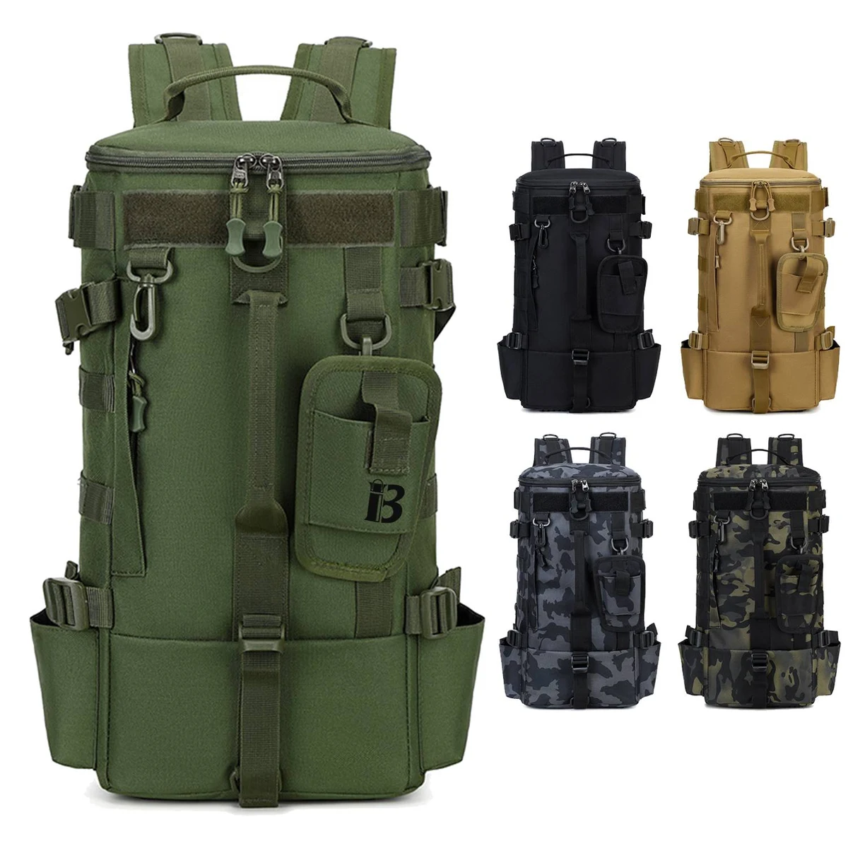 Large Capacity Oxford Outdoor Backpack w/ Pockets 1