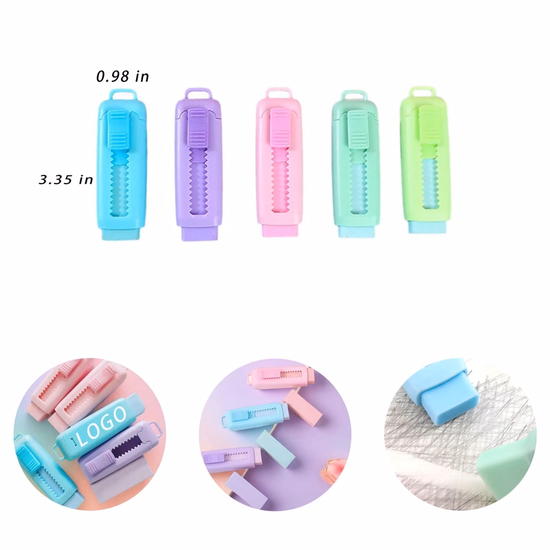 Rubber Eraser With Logo For Study,Sustainable, Recycled