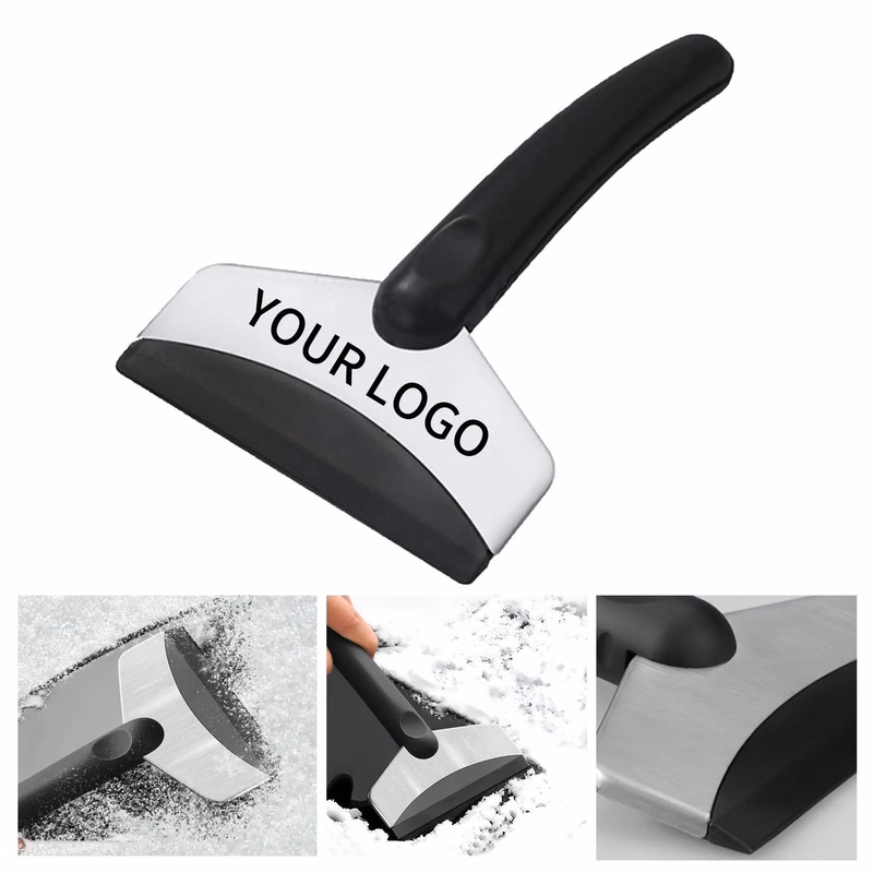 Stainless Steel Ice Scraper with Ergonomic Handle