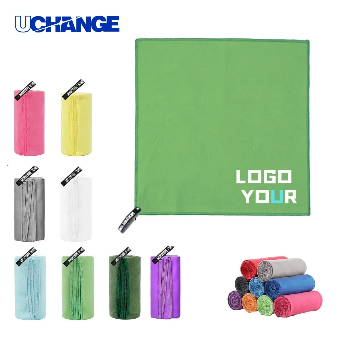 Microfiber Sports Yoga Towel Mat for Fitness 1