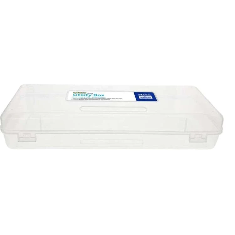 Multipurpose Pencil Boxes - 13.25" Clear 1