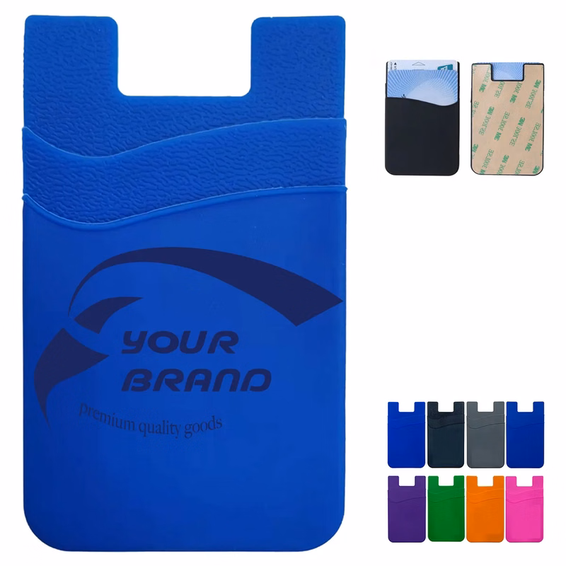 Silicone Phone ID Wallet Adhesive Card Holder