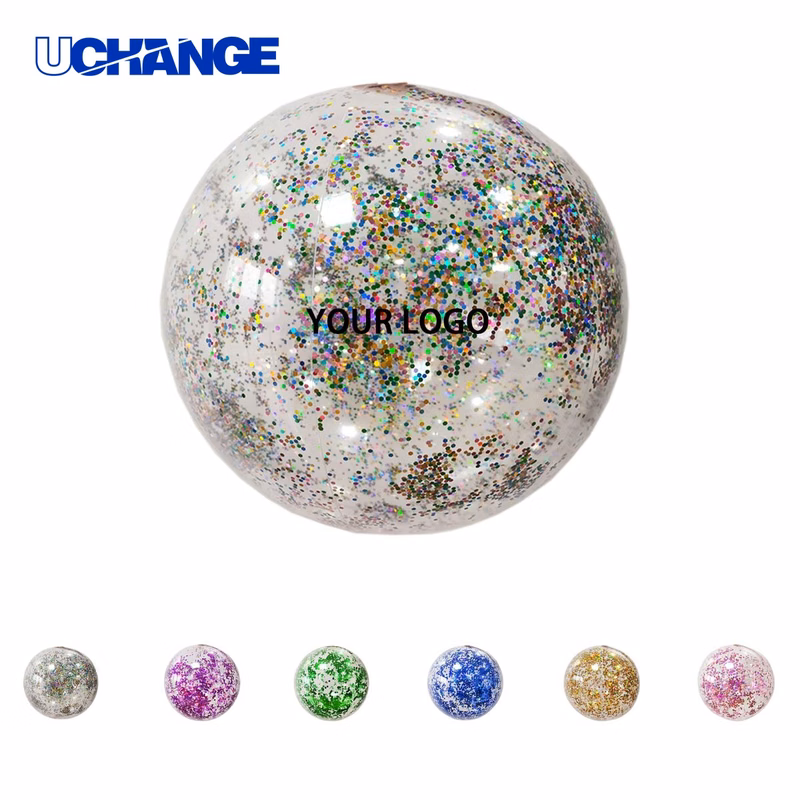 Glitter Beach Inflatable Ball