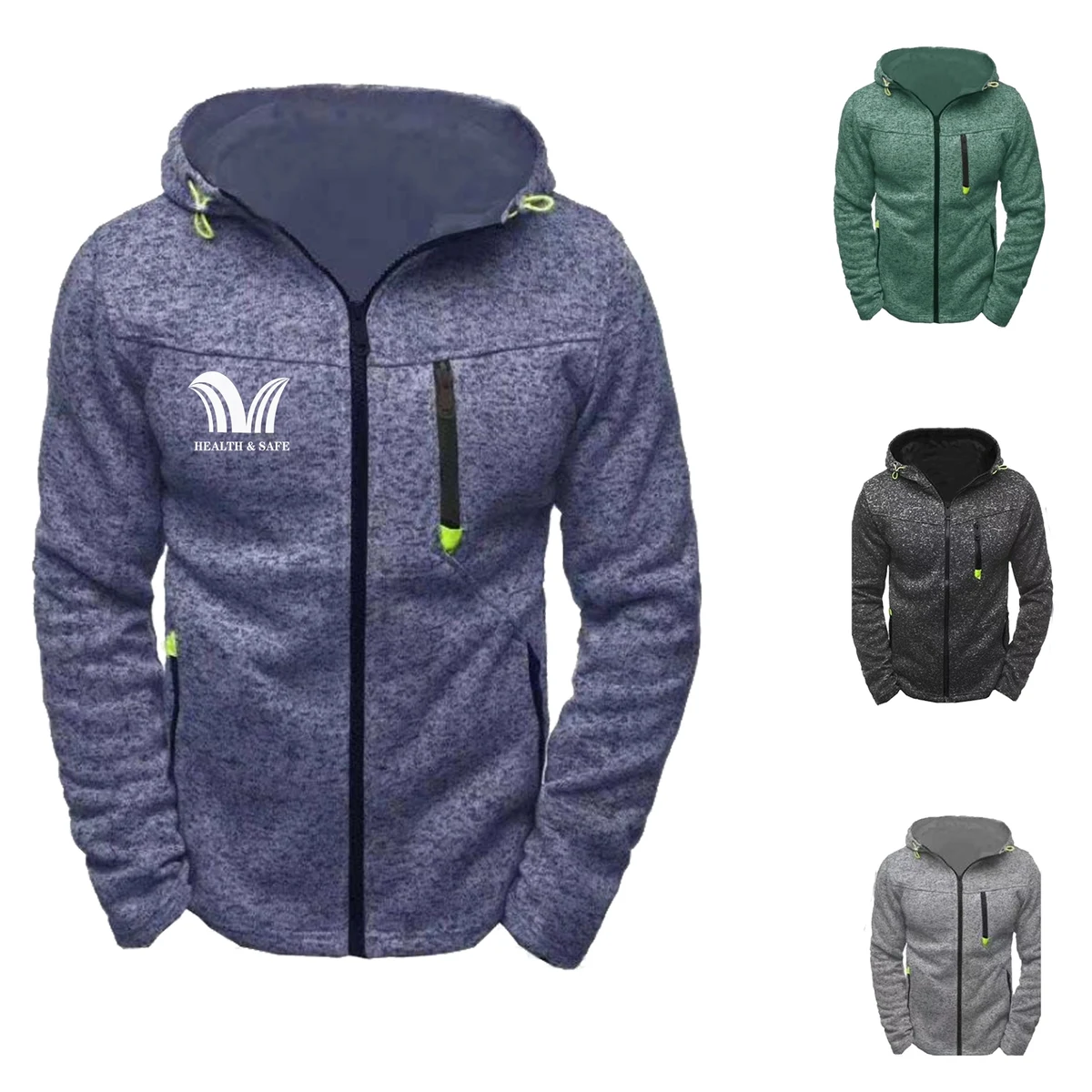 Men's Sports Casual Fleece Jacket 1