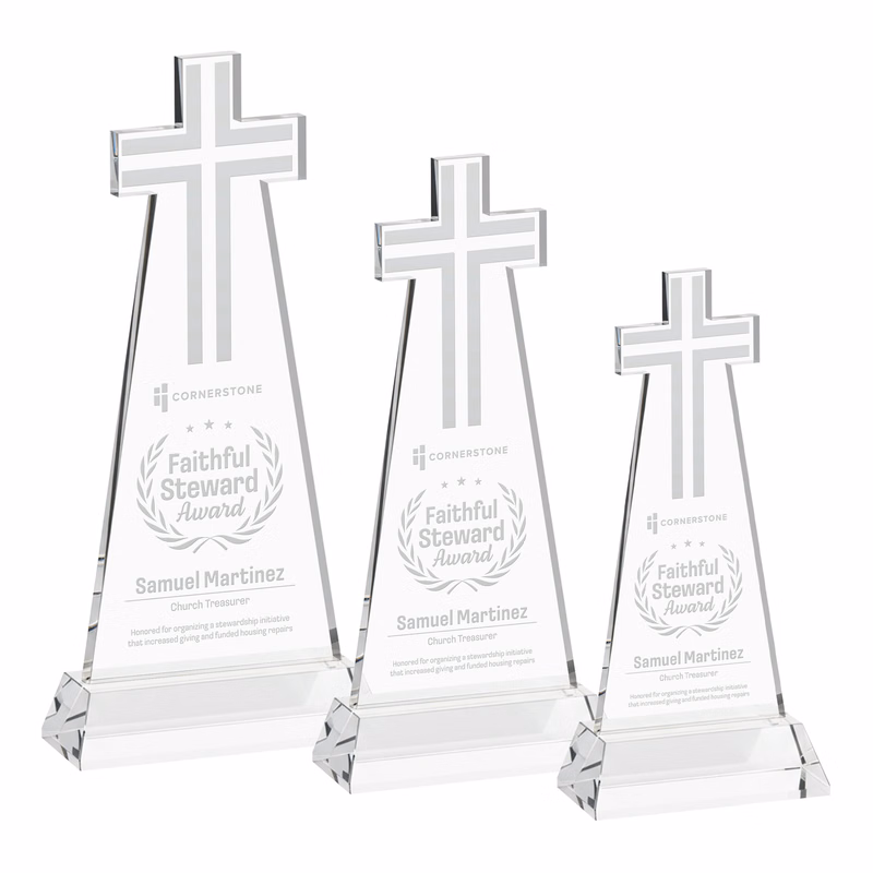 Cross Award on Hartford Base - Starfire