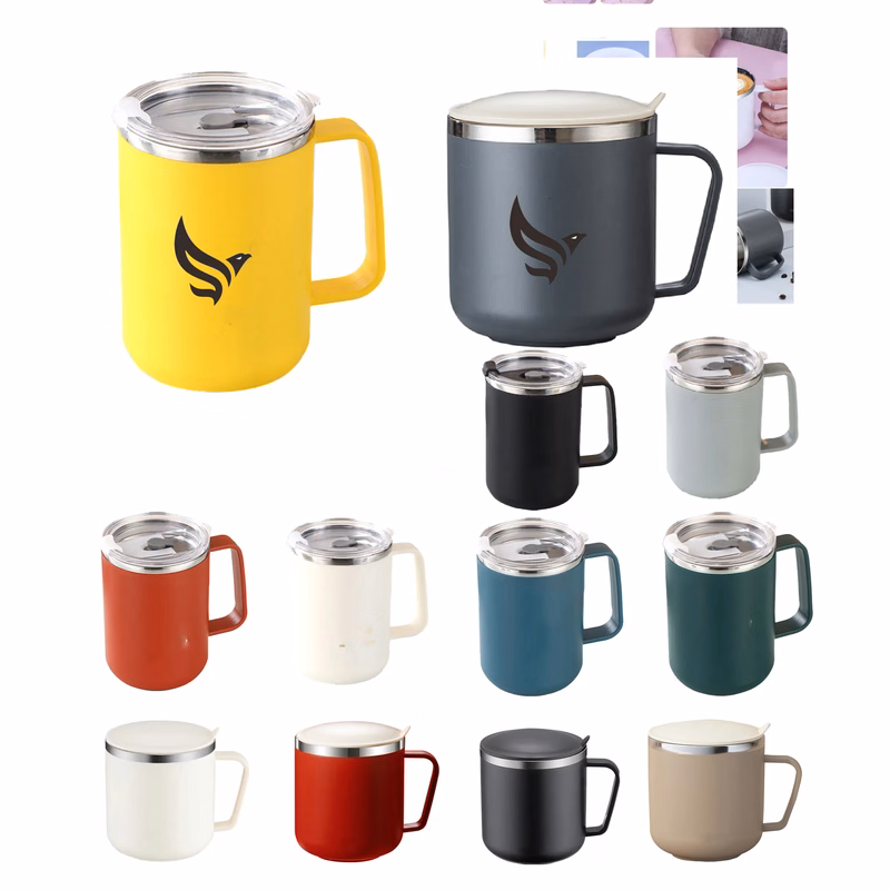 17OZ Double Layer Insulated Stainless Steel Coffee Cup