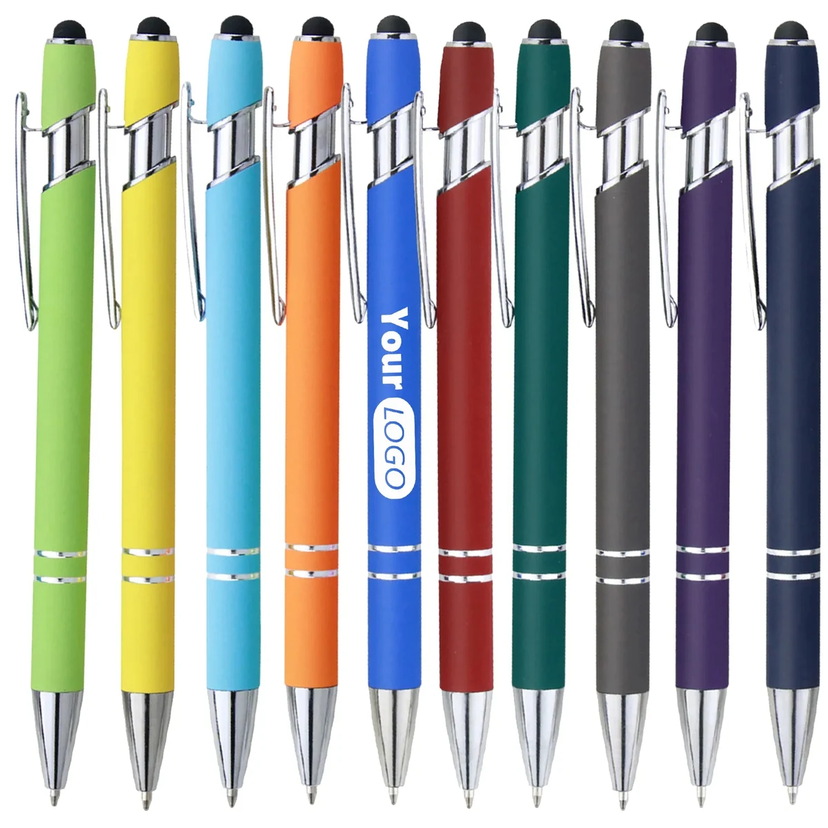 Rubberized Soft Tactile Ballpoint Pen 1