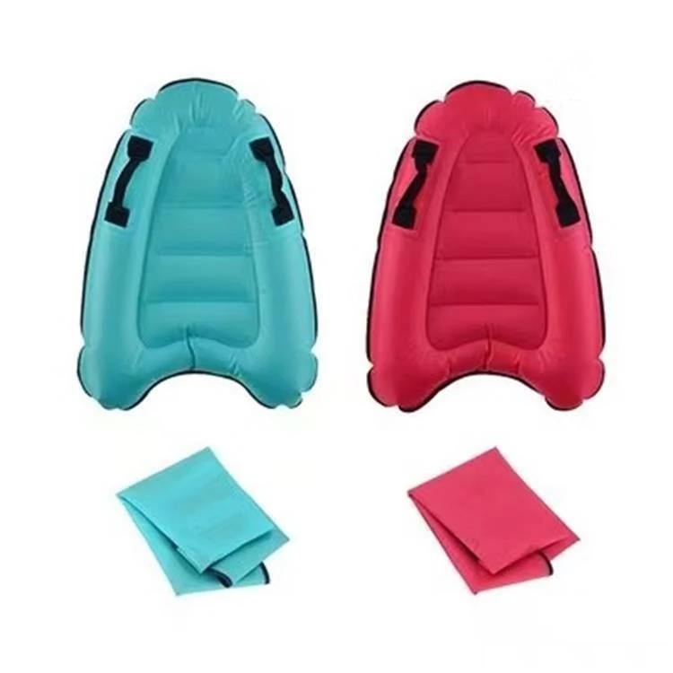 Kids Inflatable Boogie Board Lightweight Swimming Floating Surfboard 1