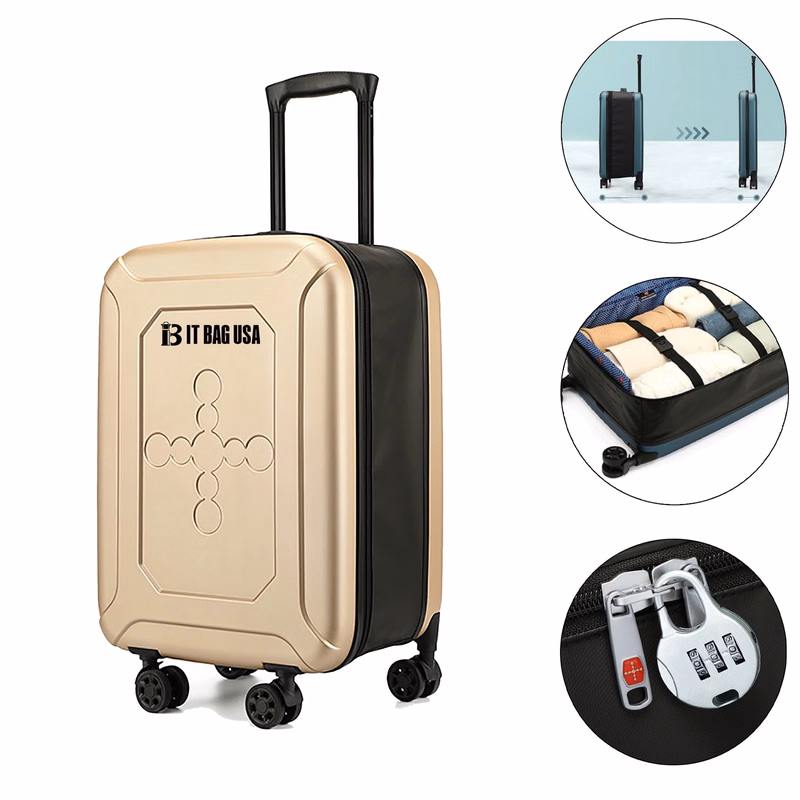 Fully Collapsible Suitcase Luggage With Lock