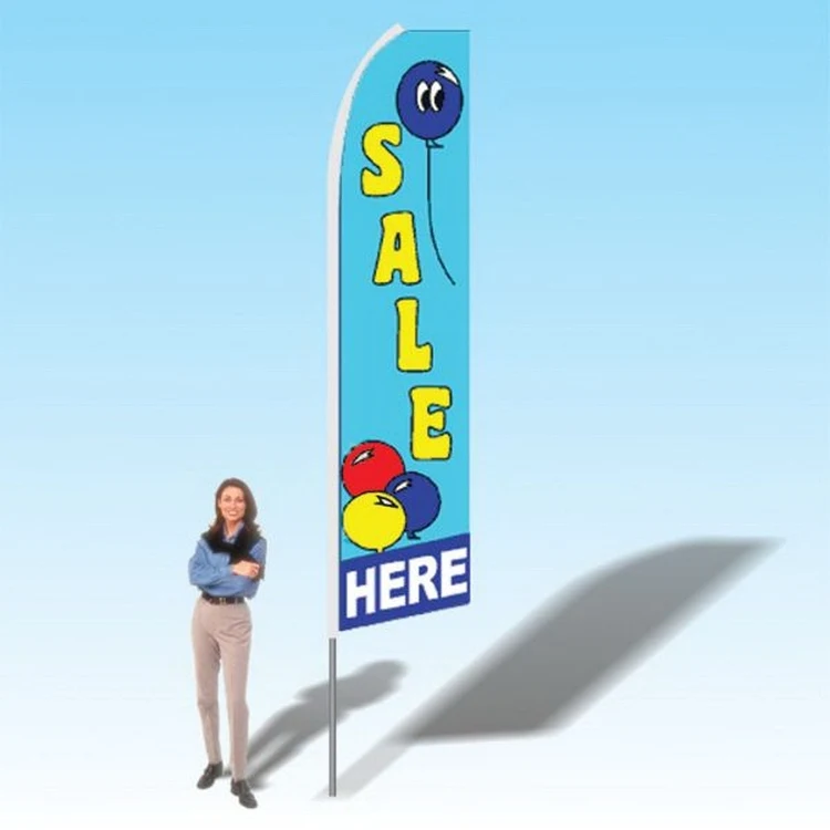 15FT Sale Here Balloons Advertising Banner Flag 1