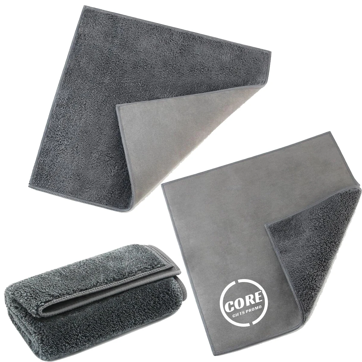 Double Sided Cleaning Washing Suede Towel 1